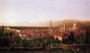 Thomas Cole View of Florence from San Miniato oil on canvas
